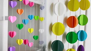 DIY How to Make Window Decorations From Paper | Room Decoration Ideas