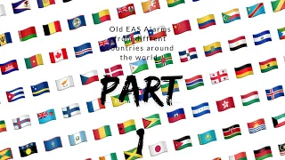 🌎Old EAS Alarms from diffrent countries around the world (MOST VIEWED VIDEO)🌎