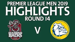 HIGHLIGHTS | 2019 PLM Round 14: DiamondBacks v North West Graduates