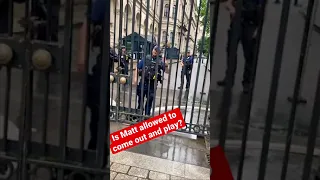 Moment Downing Street police mock Matt Hancock #Shorts