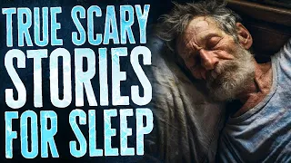 Over 2 Hours of True Horror Stories - Black Screen with Rain Sounds - Scary Stories for Sleep