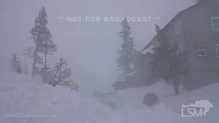 3-1-2024 Donner Pass, CA-Interstate 80 closed, cars and trucks trapped in blizzard