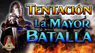 ¿Cómo Vencer la Tentación?💠Batalla Espiritual contra Satanás🎙️ 65° PODCAST Caballeros de la Virgen