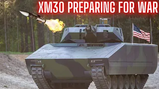 The US Army has produced the world's most advanced armored vehicle.XM30 preparing for war