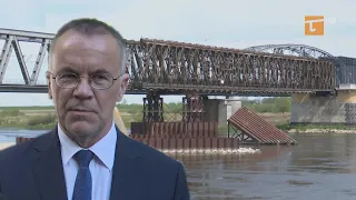 Wiceminister kultury o sytuacji Mostu Tczewskiego - Tv Tetka Tczew HD