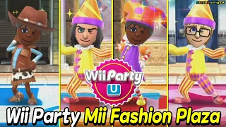 Wii Party U - Mii Fashion Plaza (Advanced Com)🎵 Sarah vs Massimo vs Cheng-Han vs Merrick