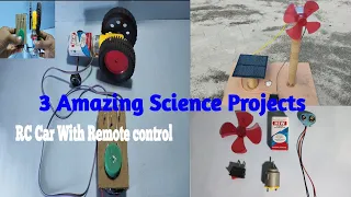 3 Amazing Science Projects | Homemade Projects | #diy #dc #motor