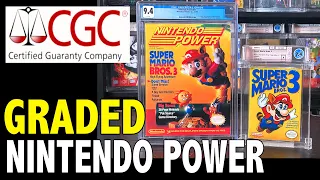 Will CGC Graded Nintendo Power Magazines Be the Next Big Thing?!