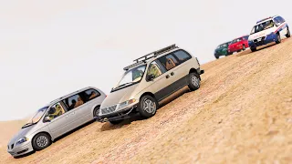 BeamNG Drive - Soliad Lansdale Racing On The Long Bumpy Desert Road