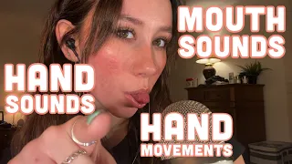 ASMR | Mouth Sounds, Hand Sounds, & Tingly Hand Movements