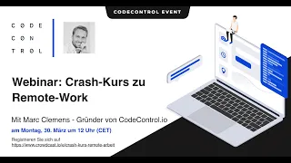 Crash-Kurs zu Remote-Work