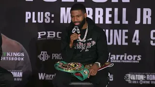 Fulton shares what beating Brandon Figueroa and unifiying the division meant to him