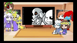 undertale react to underverse amv part 1