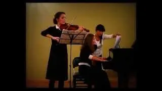 Beethoven.Violin Sonata.No.5.Op24."Spring"-Elene Shashiashvili (violin)Yuliana Jalagonia (piano)