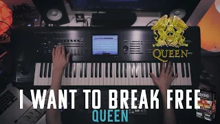 I Want to Break Free - Queen || Keyboard Cover with Korg Kronos