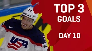 Top 3 Goals | Day 10 | #IIHFWorlds 2017