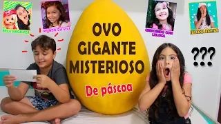 OVO GIGANTE MISTERIOSO DE PÁSCOA