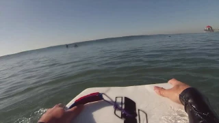 Bodyboarding POV | HB Pier | December 28, 2016 | (Raw Footage)