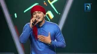 Ram Chandra Rimal "Chhati Chirera…" | The Voice of Nepal Season 4 - 2022