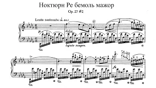 F. Chopin - Nocturne Op. 27 no. 2 in D flat major