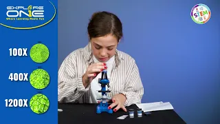 Explore One 100x 1200x Microscope Set