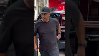 Denzel Washington Spotted Visiting Rehearsal for The Piano Lesson on Broadway #denzelwashington