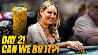 Playing for $402k today! Crazy hands + breakfast w/ Boston Rob! WSOP 2023 Poker Vlog