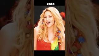 Shakira Evolution 1991-2023