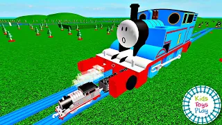 Train Crashes on TOMY Testing Grounds Reloaded
