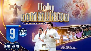 🎉Congratulations GET READY FOR ANKUR NARULA MINISTRIES Thursday HOLY Communion meeting 9May,2024