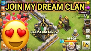JOIN PAKISTANI GIRL IN CLAN CLAHS OF CLANS.