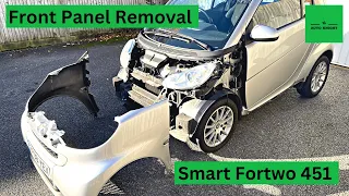 2008 Smart Fortwo 451 - Front Body Panel Removal