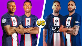 Ronaldo, Mbappe VS Messi, Neymar