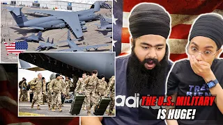 INDIAN Couple in UK React on Just How Big is the US Military