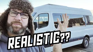 #Vanlife - Is it Realistic?? // Crafter Conversion Ep.1