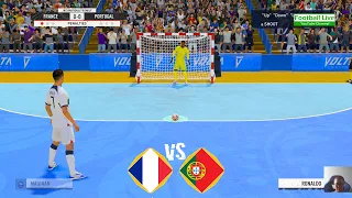 FIFA 23 | France vs Portugal | Penalty Shootout Futsal | Ronaldo vs Mbappe - Gameplay PC