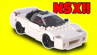 LEGO ASMR Super Car NSX Build!