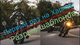 Первый раз на Харлее. Шуточный тест-драйв Harley Davidson Forty Eight.