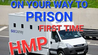 HMP PRISON. First time in prison. High security jail. Whats it like on your way to prison.