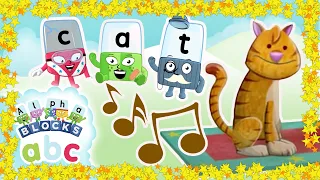 Alphablocks - The Cat Sat on the Mat | Songs for Kids | #SingAlong | Phonics