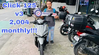 Installment ng HONDA CLICK 125i V3 ko | 2,004 monthly