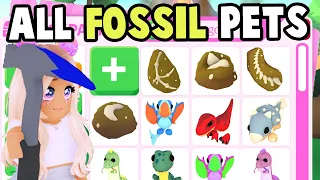 How to Get ALL NEW FOSSIL PETS in Adopt Me!