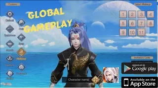 Novoland (GLOBAL): The Castle In The Sky - MMORPG CHARACTER CREATION GAMEPLAY (Android/IOS)