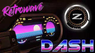 Retrofitting a Custom Retrowave Dash in my Z31