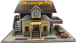 3D Puzzle DIY Ling Le Si, Assembly The Lounge Pub