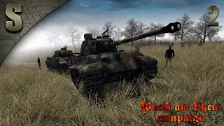 Прохождение Men of War: Assault Squad 2 Сингл-мод [Wacht am Rhein] ( Proud birds on the ground ) #2