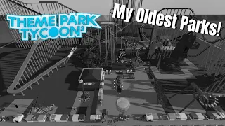 Visiting my oldest parks in Theme Park Tycoon 2!