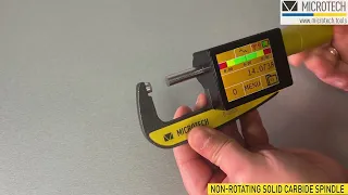 NEW Non-rotating wide range computerized micrometer