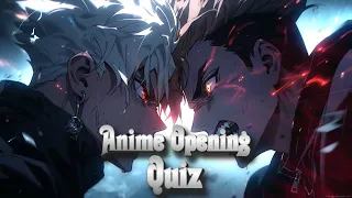 ANIME OPENING QUIZ IN 5 SECONDS ║ 100 OPENINGS ║ ANICHAU #60