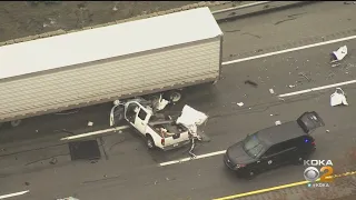 11-Year-Old Boy Killed In Crash Involving Pickup Truck, Tractor Trailer On Pa. Turnpike